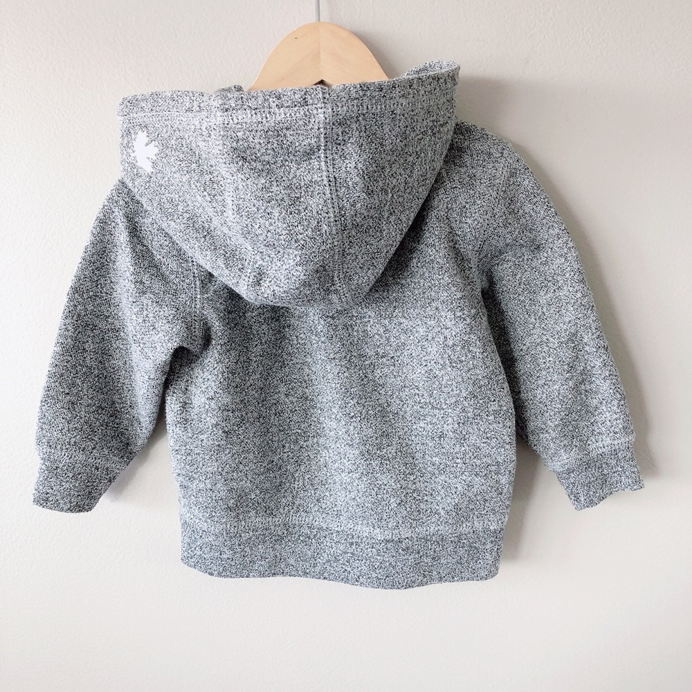 Roots Kids Gray Hoodie 18-24m XL - Picture 8 of 12